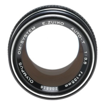 Olympus OM-Zuiko Auto-T 1:3.5 f=135mm lens 3.5/135 f/3.5 SLR vintage