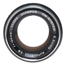 Olympus OM-Zuiko Auto-T 1:2.8 f=100mm lens 2.8/100 f/2.8 SLR vintage
