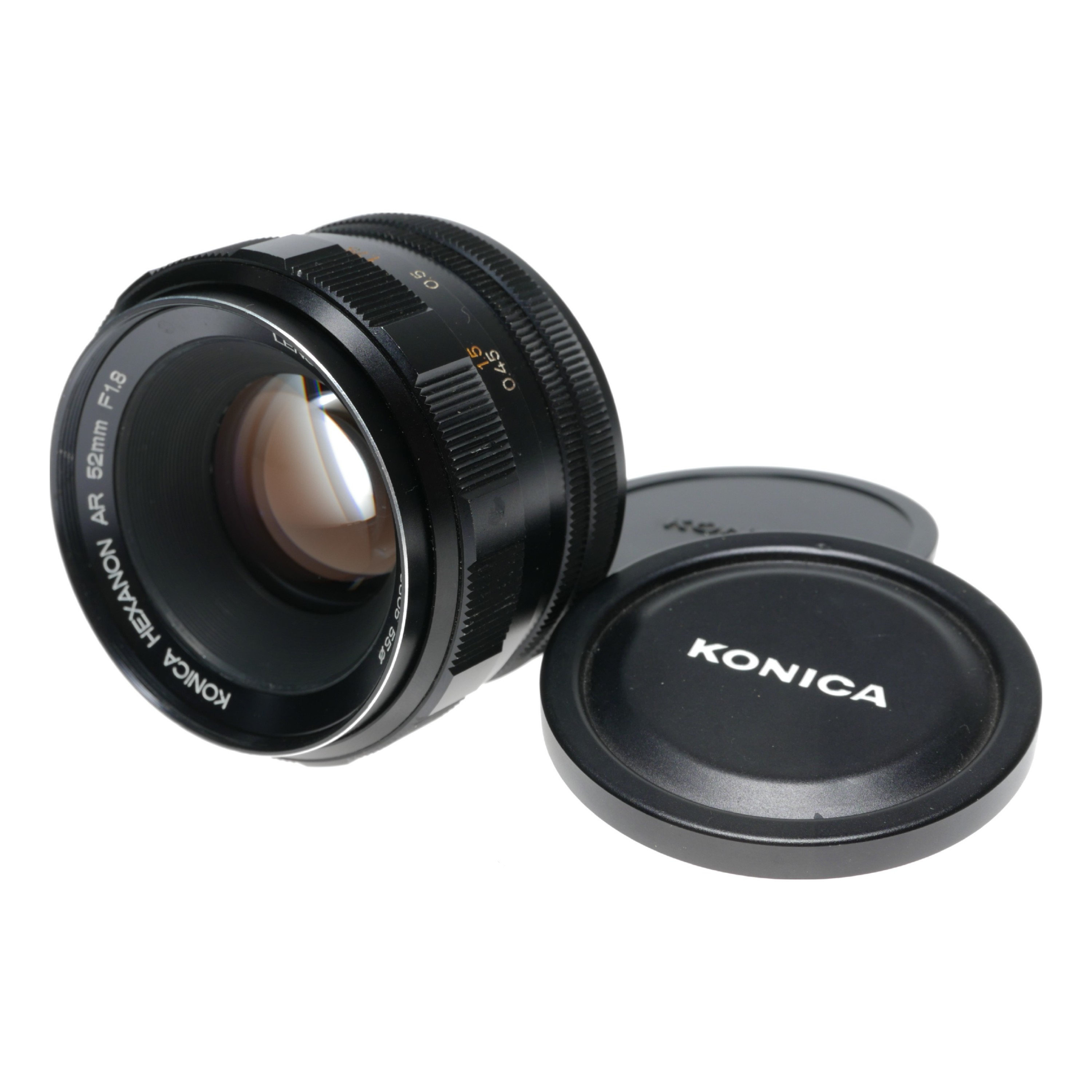Konica Hexanon 52mm F1.8 AR - レンズ(単焦点)