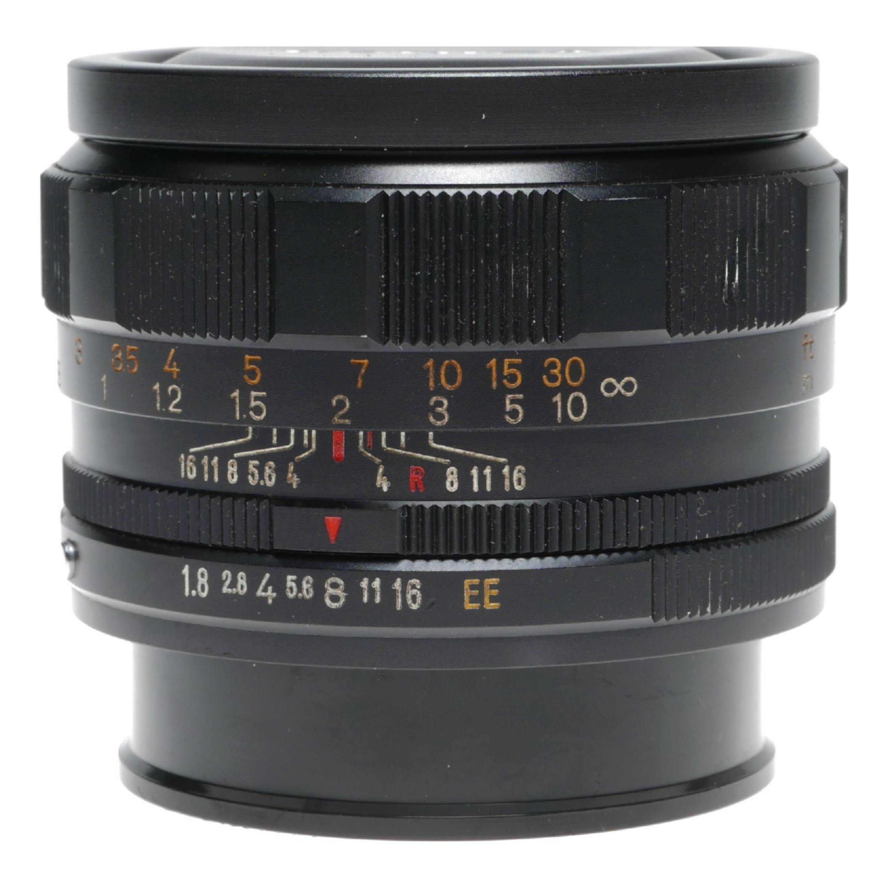 Konica Hexanon AR 52mm F1.8 vintage SLR camera lens 1.8/52