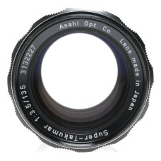 Pentax Super Takumar Asahi 3.5/135mm f/3.4 tele lens screw mount SLR