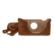 Leica M6 rangefinder type leather camera case with strap
