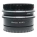 Mamiya M645 Auto-Ext ring No. 2 and No.1 medium format camera