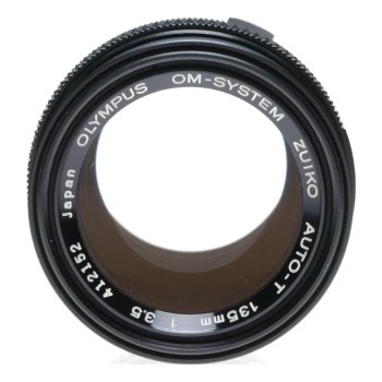 Olympus 3.5/135mm OM-System Zuiko Auto T f/3.5 f=135mm vintage SLR lens