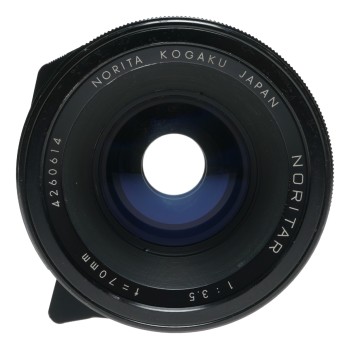Noritar 1:3.5 f=70mm Norita f/3.5 Kogaku 3.5/70 medium format rare lens