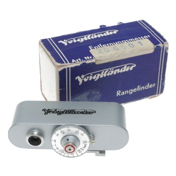 Voigtlander boxed rangefinder camera accessory Pristine condition