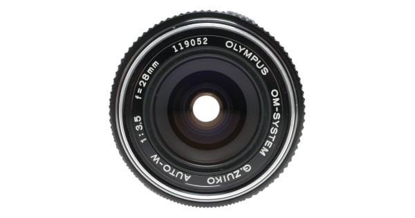 Buy olympus 1:3.5 f=28mm zuiko auto-w om-system vintage slr