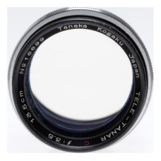 Tanaka Tele-Tanar C f:3.5 13.5cm IVS Camera Lens M39 LM