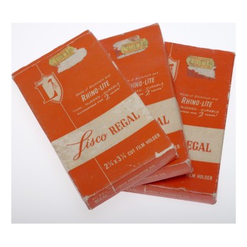 Lisco Regal Rhino-Lite Cut Film Holders 2 1/4 x 3 1/4 inches