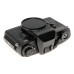 Black used Leicaflex SL 35mm SLR film camera body cap GERMANY