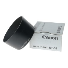 Canon lens ET-62 lens hood vintage 35mm film camera shade boxed original