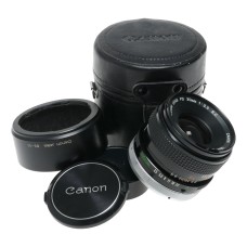 Canon Lens FD 35mm 1:3.5 S.C vintage 35mm film SLR camera lens 3.5/35