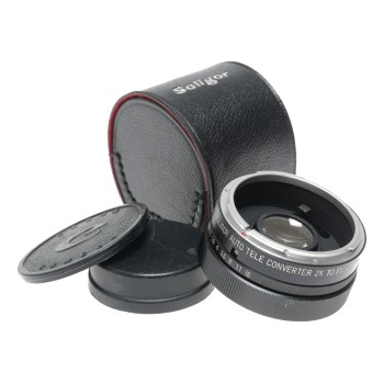 Canon FD Soligor Auto Tele converter 2x to fit canon SLR camera lens