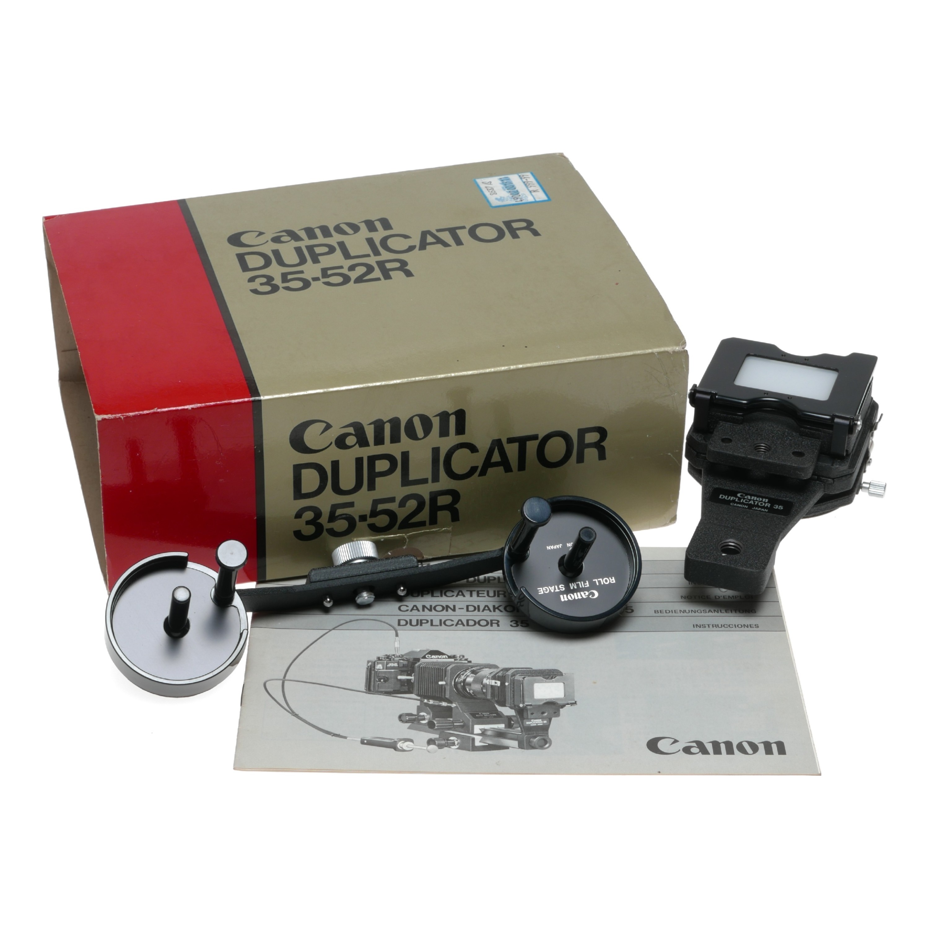 Buy canon duplicator 35-52r 35mm slide duplicator boxed museum condition. |  vintage film cameras, lenses & accessories | cameratique.com