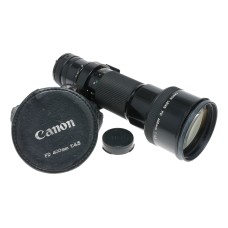 Canon FD 400mm 1:4.5 vintage 35mm film camera lens 4.5/400mm pristine