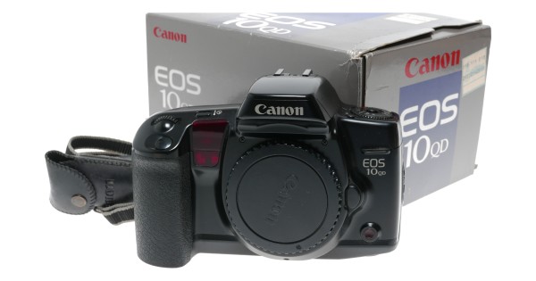 Buy canon eos 10 qd vintage 35mm film camera body with strap boxed set |  vintage film cameras, lenses & accessories | cameratique.com