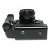 Canon A-1 Black SLR film camera FD 50mm 1.8 lens motor winder strap cap set
