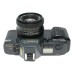 Canon T70 SLR retro film camera FD 50mm 1.8 lens strap and body cap