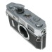 Canon Model 7 chrome vintage film camera 35mm rangefinder with case