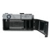 Canon Model 7 chrome vintage film camera 35mm rangefinder with case