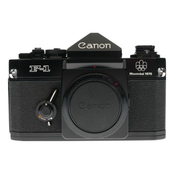 Canon F1 Olympic edition Montreal Black SLR 35mm vintage film camera boxed