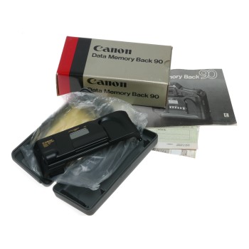 Canon Data memory back 90 Mint in box complete set