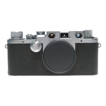 IIIc Leica Just Serviced M39 rangefinder body 3c case cap and manual