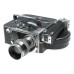 Bolex H16 vintage non reflex film movie camera body with 2 lenses