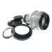 Biotar 1.5/75 mm T lens Leica M adapter RF 39mm screw mount Zeiss