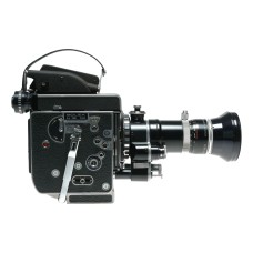 Bolex H16 SBM 16mm Reflex Cine camera Switar Zoom lens 13x finder cap filter set