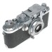 Leica IIIF RF film camera Leitz Elmar f=5cm 1:3.5 Red Scale 3.5/50 CLA'd