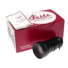 Optivaron 1.8/6-66mm C-mount 8mm reflex camera cine lens boxed