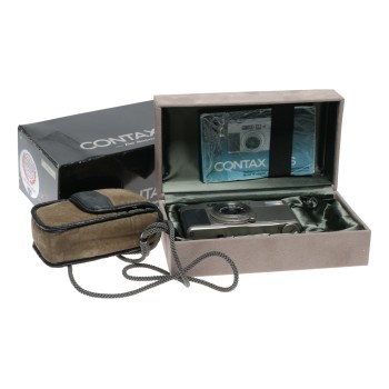 Zeiss Contax T vs Compact 35mm point shoot film camera Vario-Sonnar