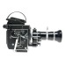 Bolex Rex 5 H16 Reflex camera 16mm film Switar 16-100 POE Zoom lens