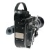 Bolex Rex 5 H16 Reflex camera 16mm film Switar 16-100 POE Zoom lens
