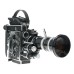 Bolex Rex 5 H16 Reflex camera 16mm film Switar 16-100 POE Zoom lens
