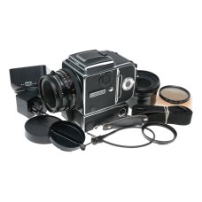 500 ELX Hasselblad camera Planar 2.8/80mm Zeiss T lens film kit