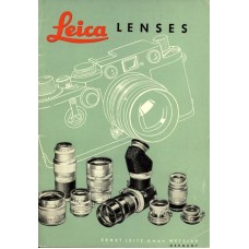 Leica camera lenses sales brochure information data