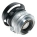 Leica Summicron 1:2/35 silver 8 element 35mm lens GERMANY M39 SAMWO
