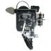 Bolex H8 Reflex film camera 16mm 3 lens rotating turret movie set grip Xtras