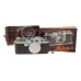 Just Serviced Leica IIIf M39 35mm vintage 3F film camera body case manual