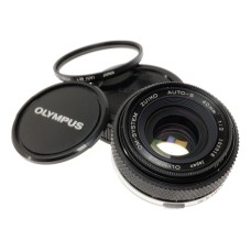 Olympus OM-System Zuiko 40mm F2 Pancake rare Lens 2/40