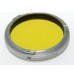 Rolleiflex TLR vintage film camera RI Rollei-Gelb-Mittel yellow filter in pouch