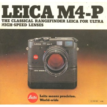 Leica m4-p classical rangefinder high speed lenses info