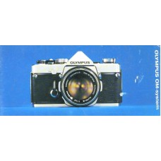 Olympus om system vintage film camera user instruction guide