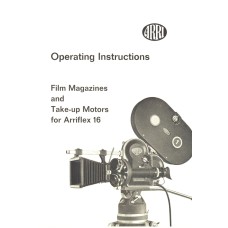 Operating inst film mag arri 16 user instruction manual