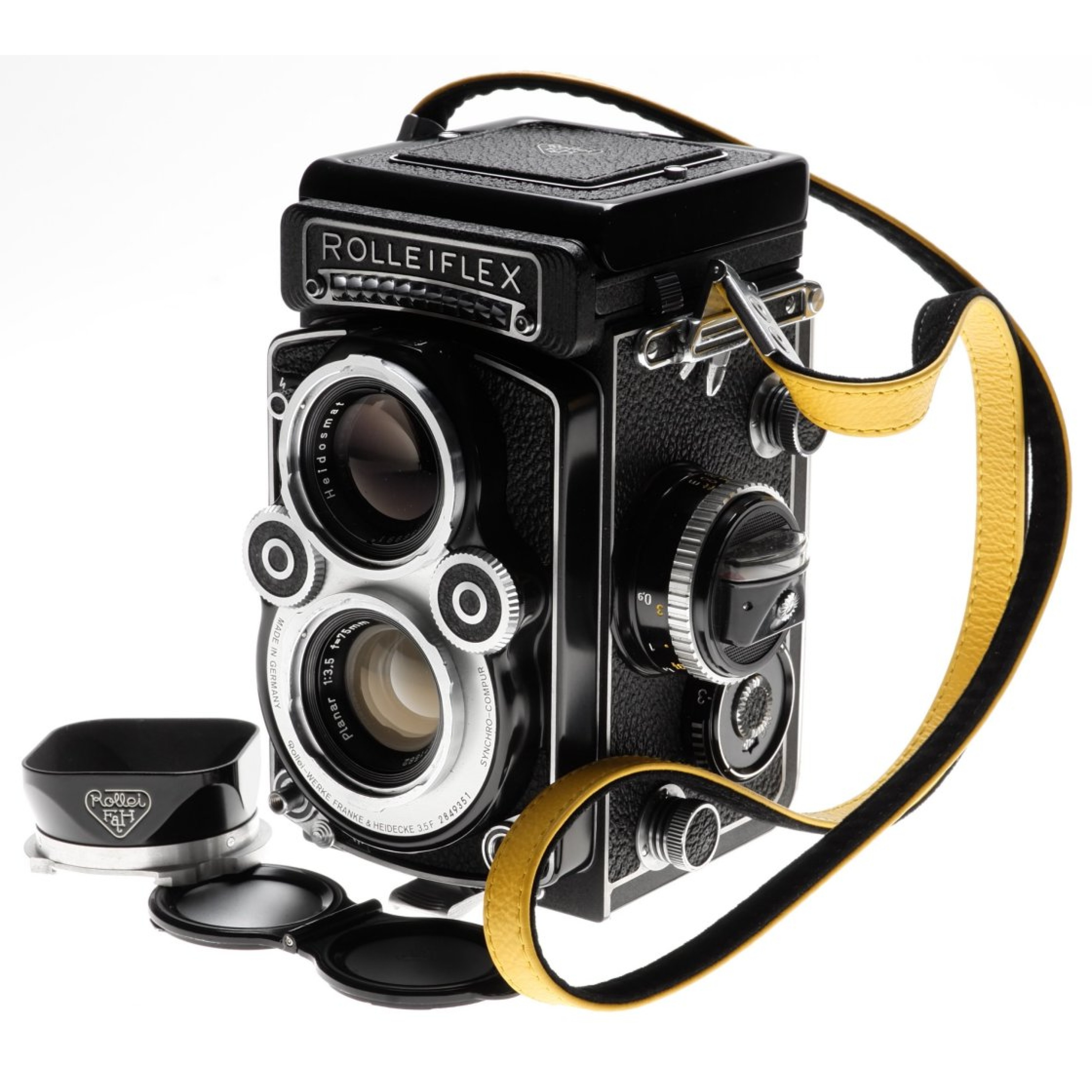 Buy rolleiflex tlr white face camera 3.5f rare mint- 12/24 zeiss