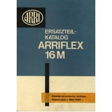 Ersatzteil katalog arriflex 16m spare parts catalogue