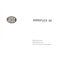 Arriflex 35 iib spare parts list ersatzteilliste manual