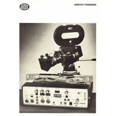 Arriflex arivox-tandberg sound recorder instructions